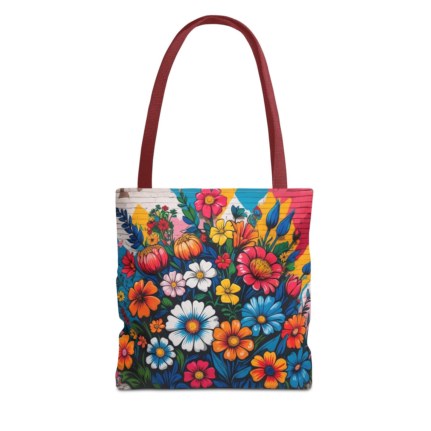 Artistic Surge - Eco-Friendly Canvas Tote Bag - FLOWERS