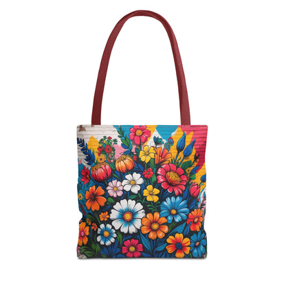 Artistic Surge - Eco-Friendly Canvas Tote Bag - FLOWERS