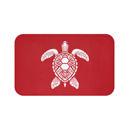 Tribal Bath Mat. Ocean Energy, Tribal Style