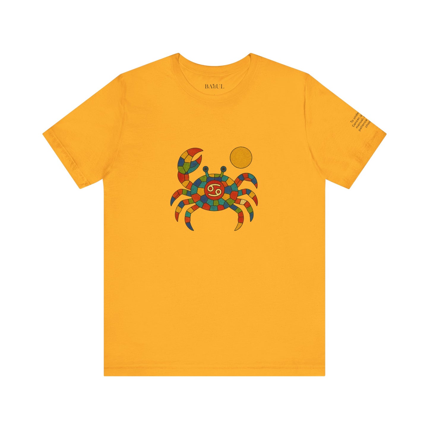 CANCER - T-shirt, The Zodiac in Colors