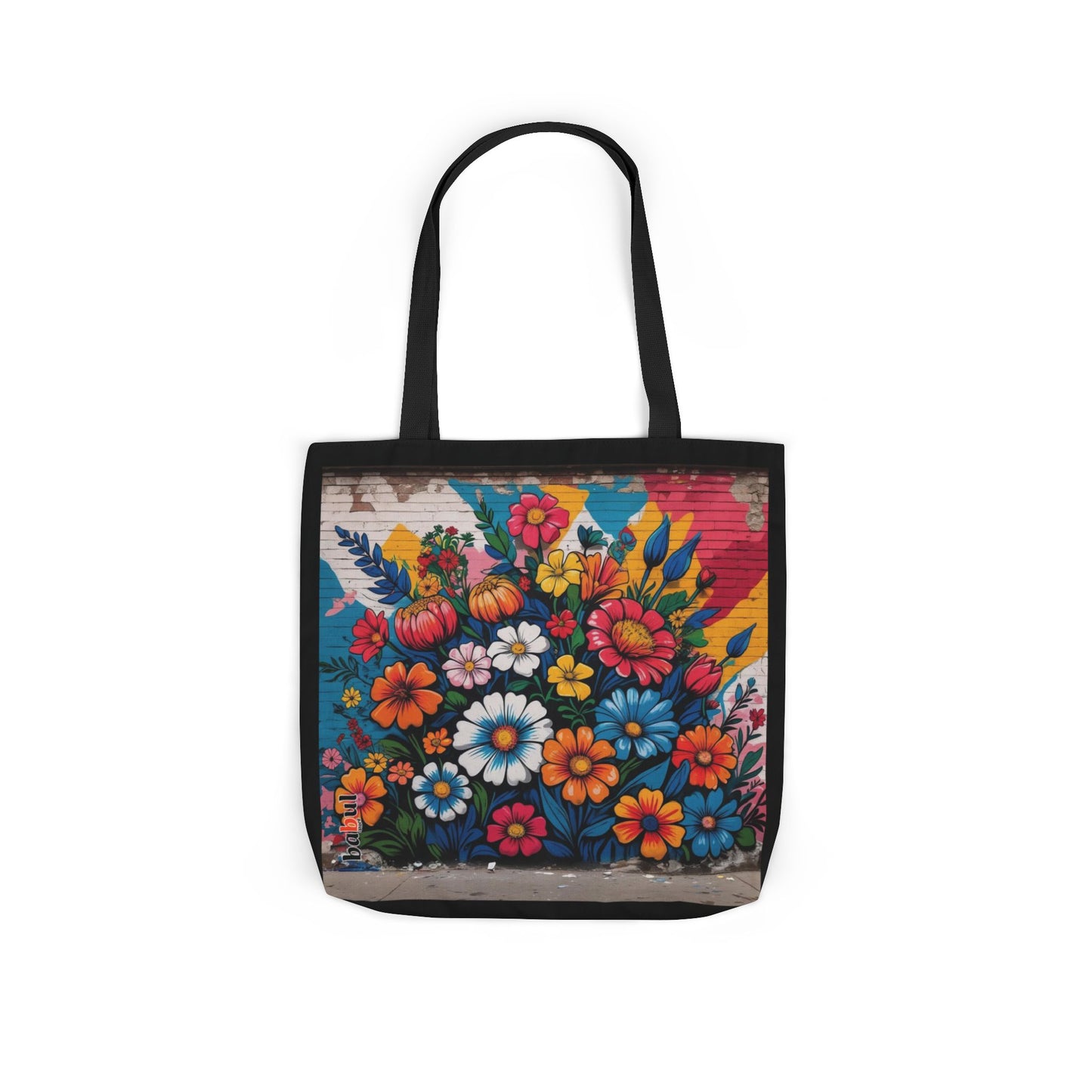 Artistic Surge - Eco-Friendly Canvas Tote Bag - FLOWERS