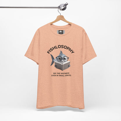 Fishlosophy Unisex Jersey Short Sleeve Tee –  See the vastness even in small spaces