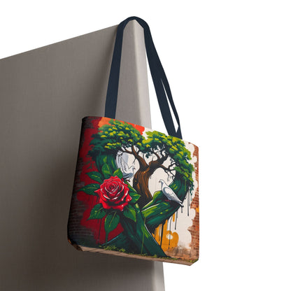 Artistic Surge - Eco-Friendly Canvas Tote Bag - ROSE