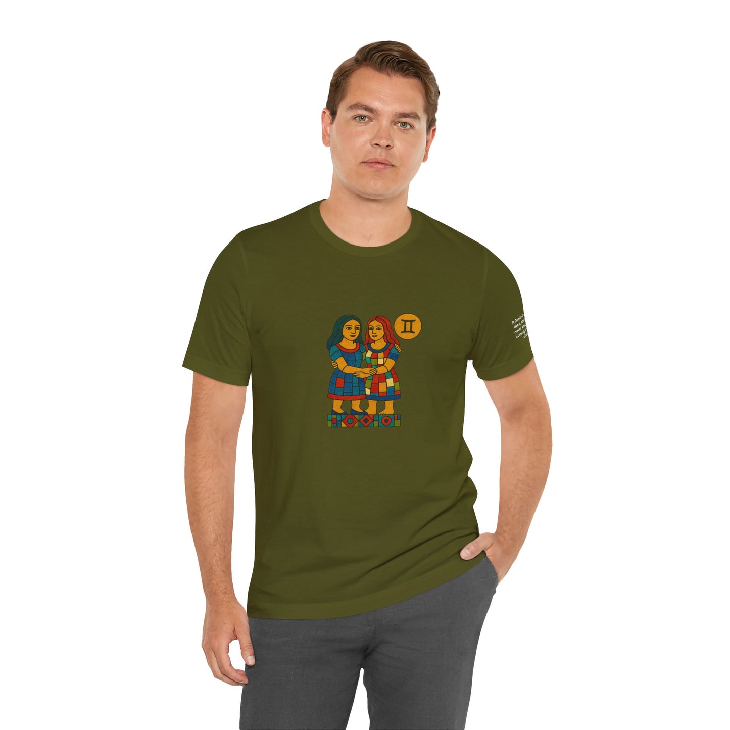 GEMINI - T-shirt, The Zodiac in Colors