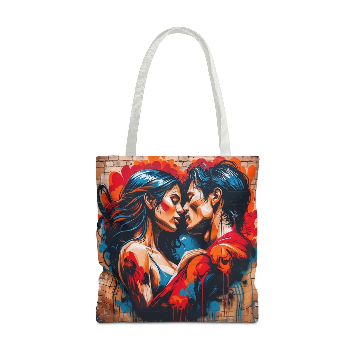 Artistic Surge - Eco-Friendly Canvas Tote Bag - LOVERS