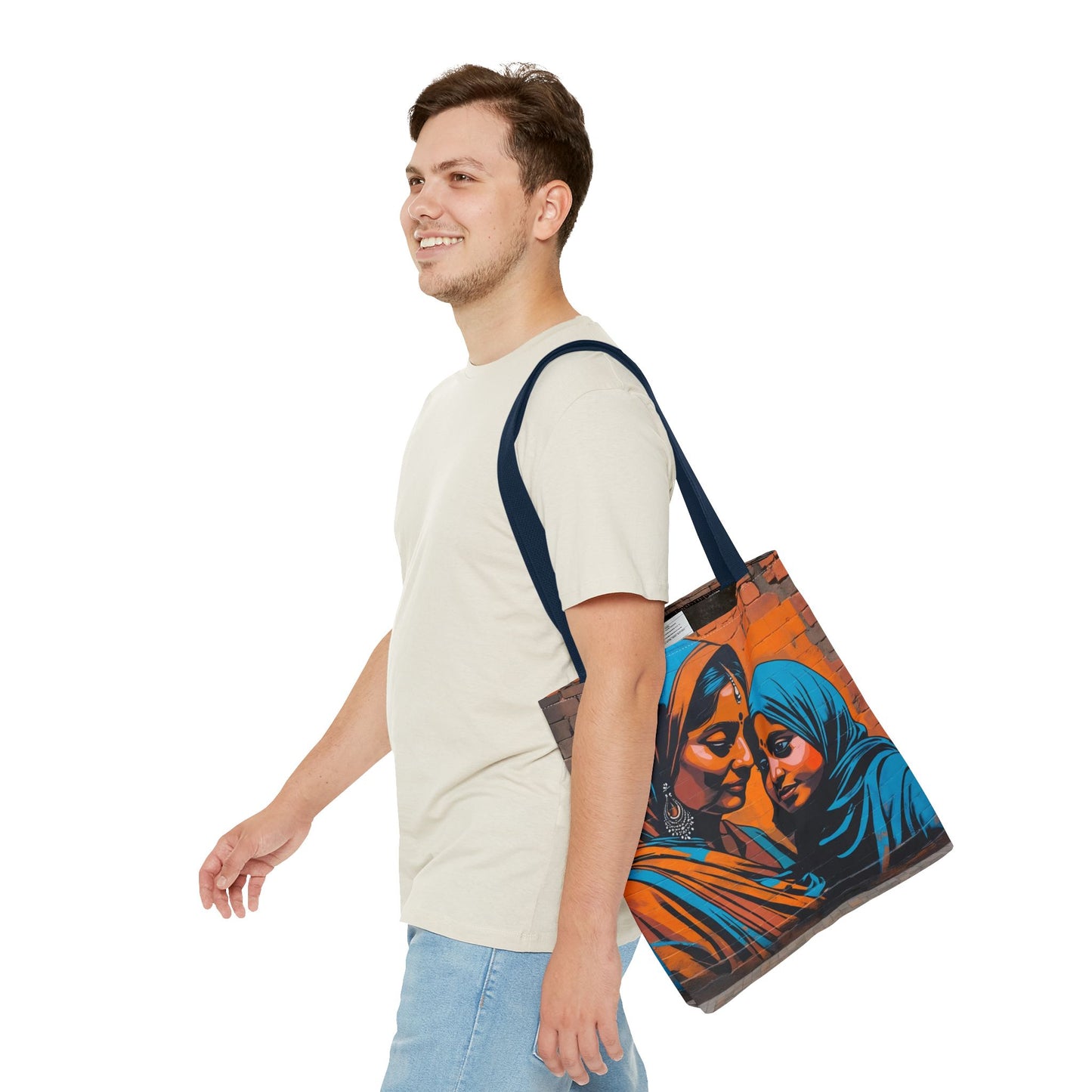 Artistic Surge - Eco-Friendly Canvas Tote Bag - TENDERNESS