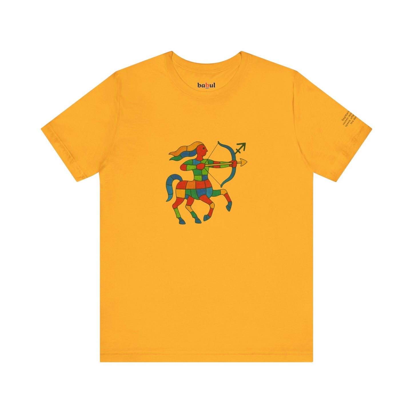 SAGITTARIUS - T-shirt, The Zodiac Signs According to Saint Phalle