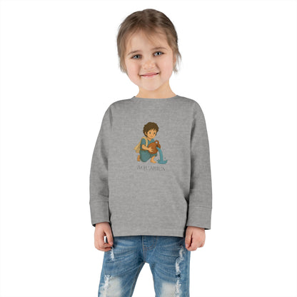 Zodiac Dreams Long Sleeve Tee - Aquarius