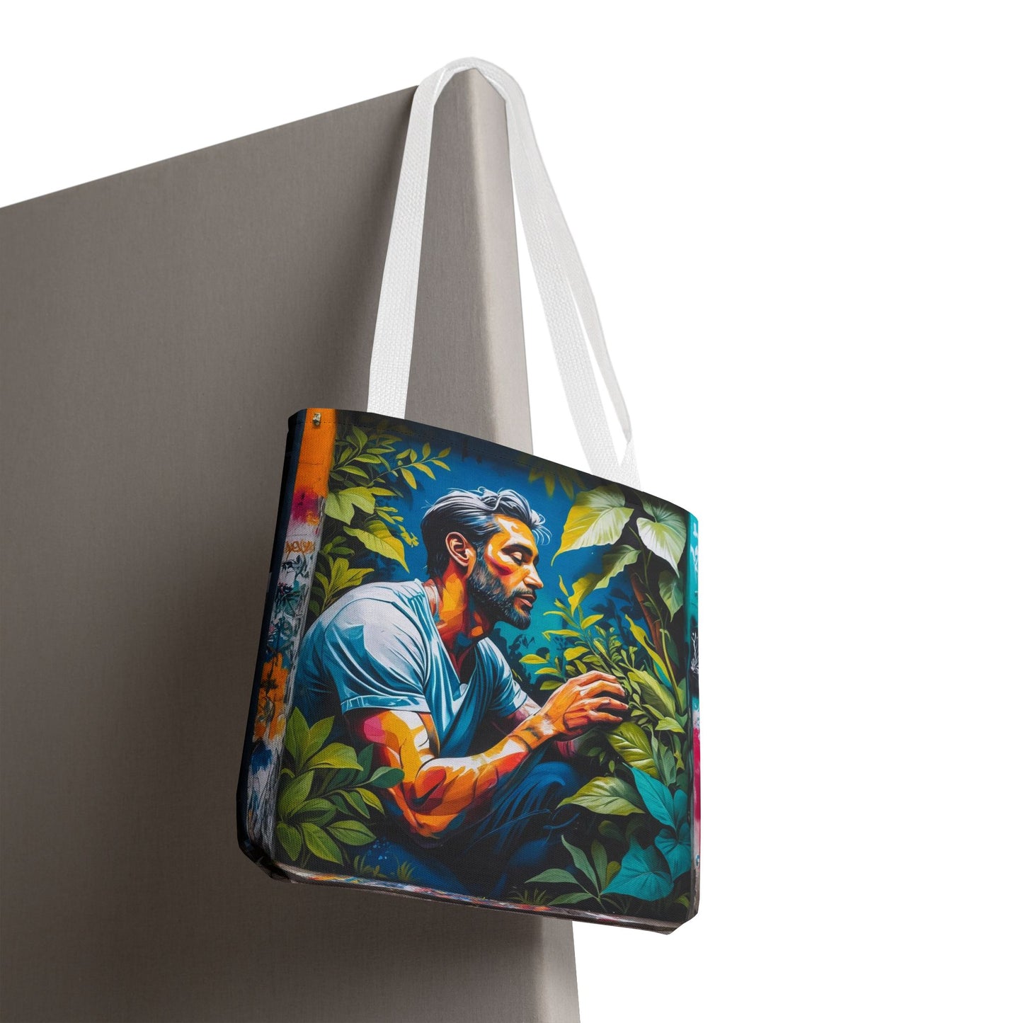 Artistic Surge - Eco-Friendly Canvas Tote Bag - LOVE FOR NATURE