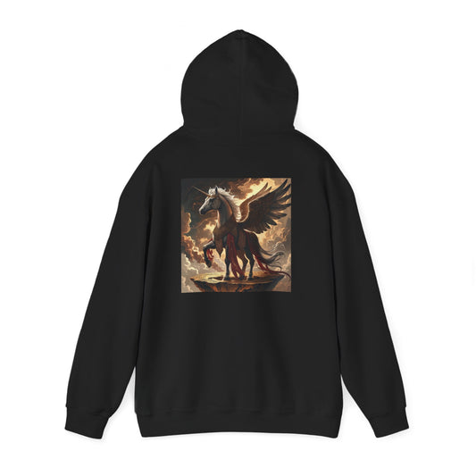 Dark Myths Sweatshirt – Greek Deities, Gothic Fantasy - Pegasus