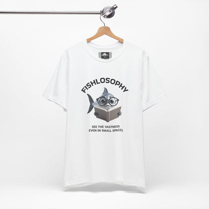 Fishlosophy Unisex Jersey Short Sleeve Tee –  See the vastness even in small spaces