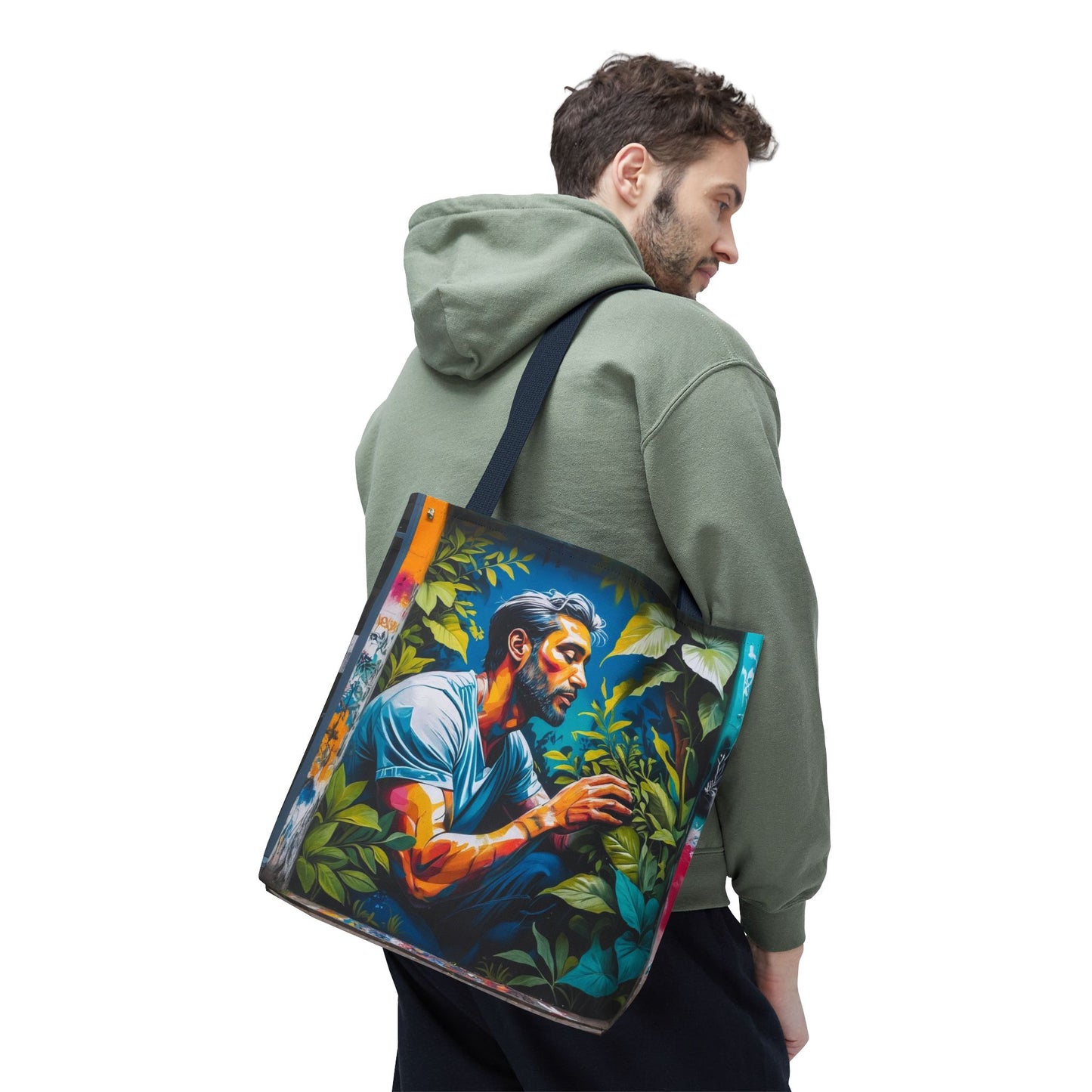 Artistic Surge - Eco-Friendly Canvas Tote Bag - LOVE FOR NATURE