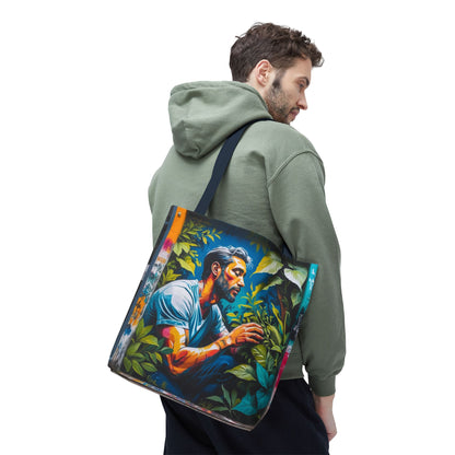 Artistic Surge - Eco-Friendly Canvas Tote Bag - LOVE FOR NATURE