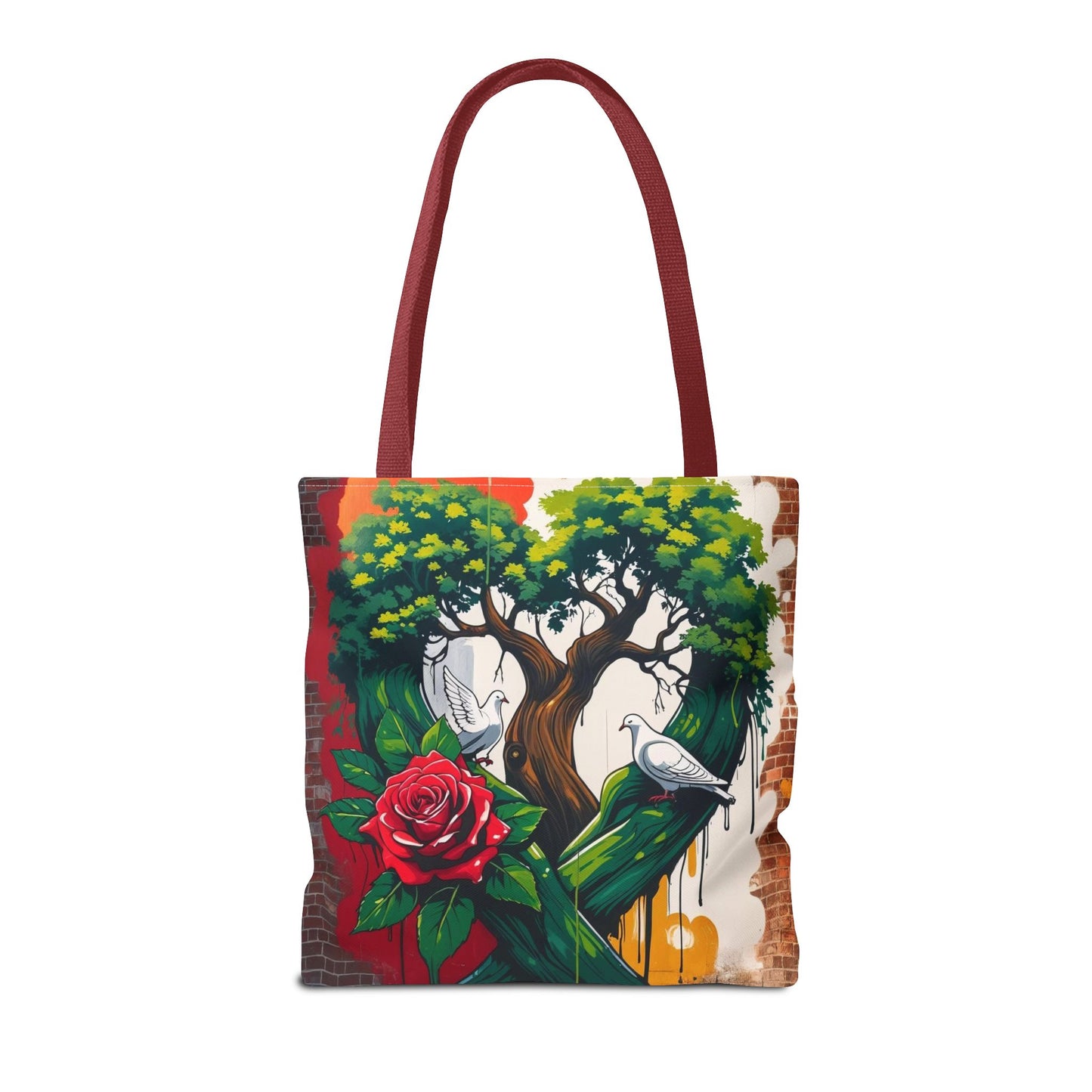 Artistic Surge - Eco-Friendly Canvas Tote Bag - ROSE
