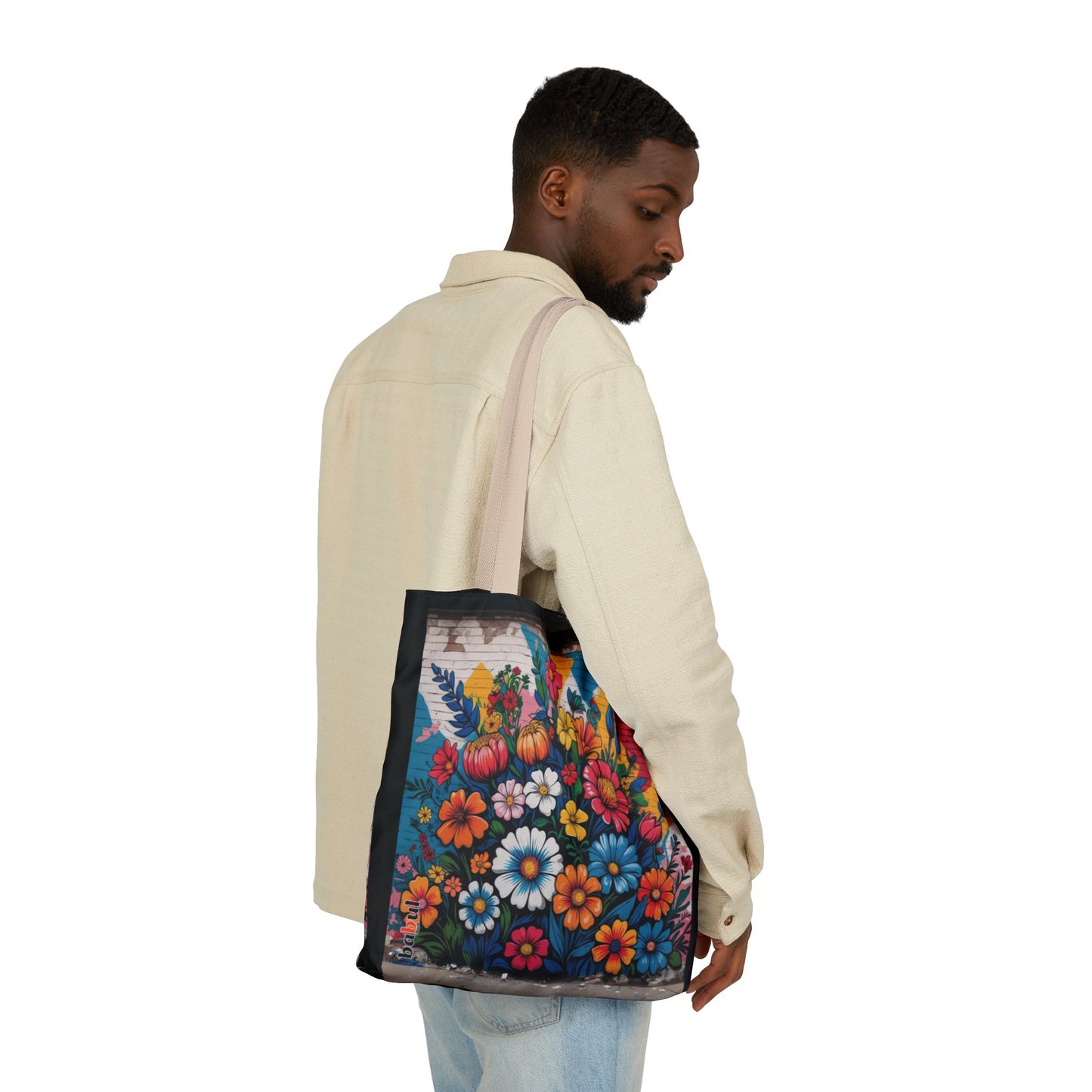 Artistic Surge - Eco-Friendly Canvas Tote Bag - FLOWERS