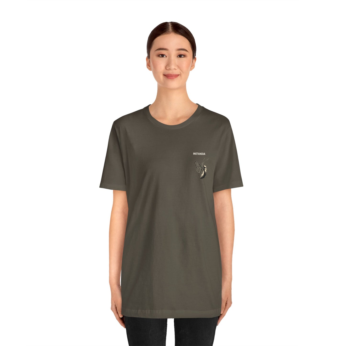 METANOIA T-Shirt – From Silence to Flight (Reverse)