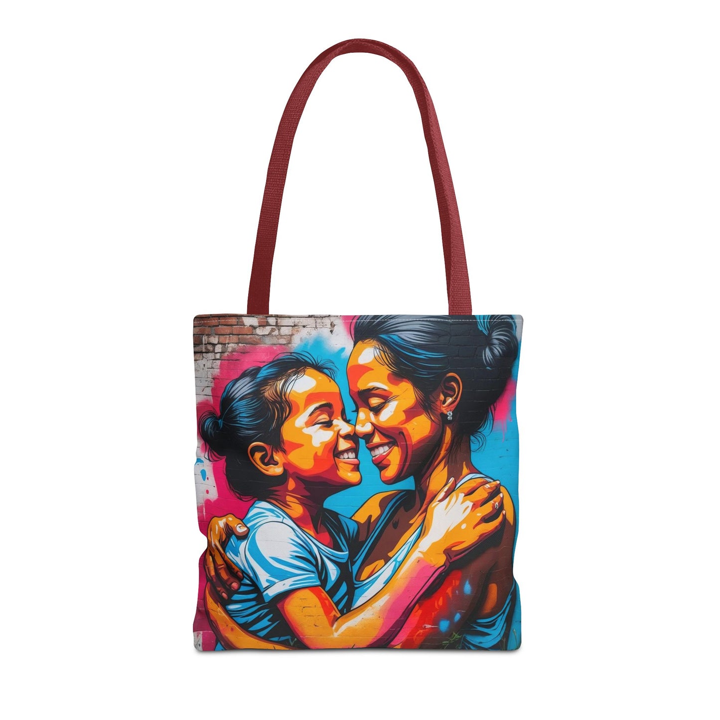 Artistic Surge - Eco-Friendly Canvas Tote Bag - SMILING HUG