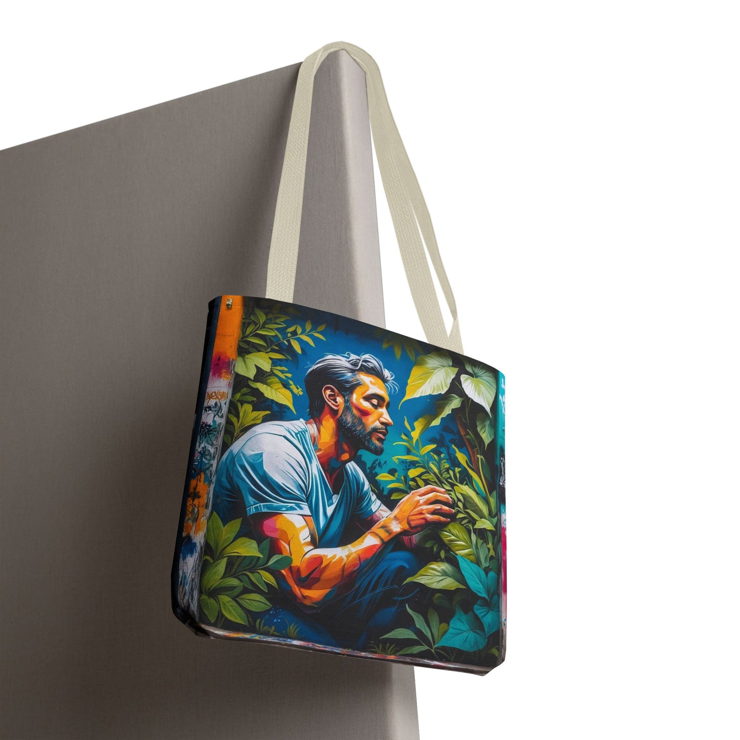 Artistic Surge - Eco-Friendly Canvas Tote Bag - LOVE FOR NATURE