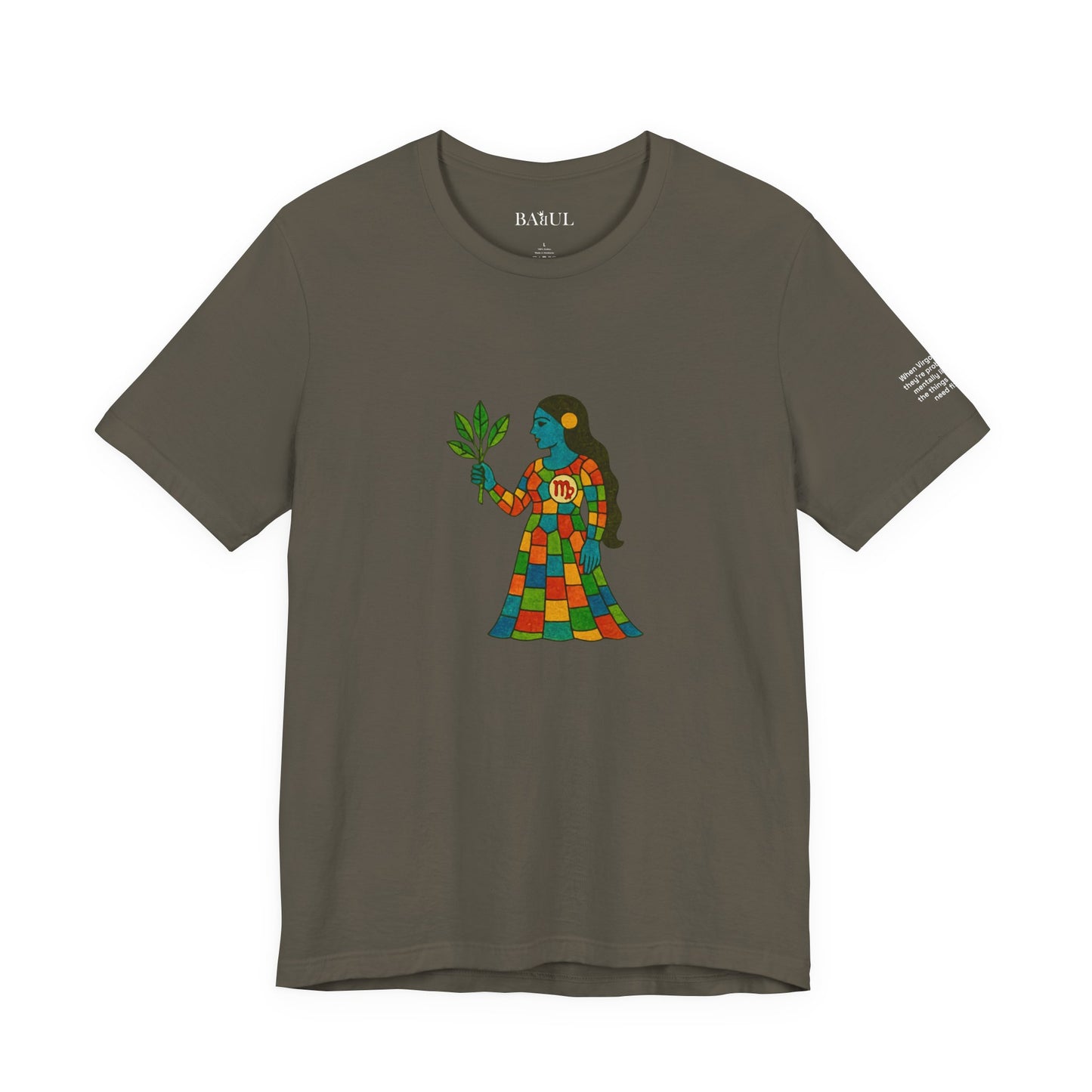 VIRGO - T-shirt, The Zodiac in Colors