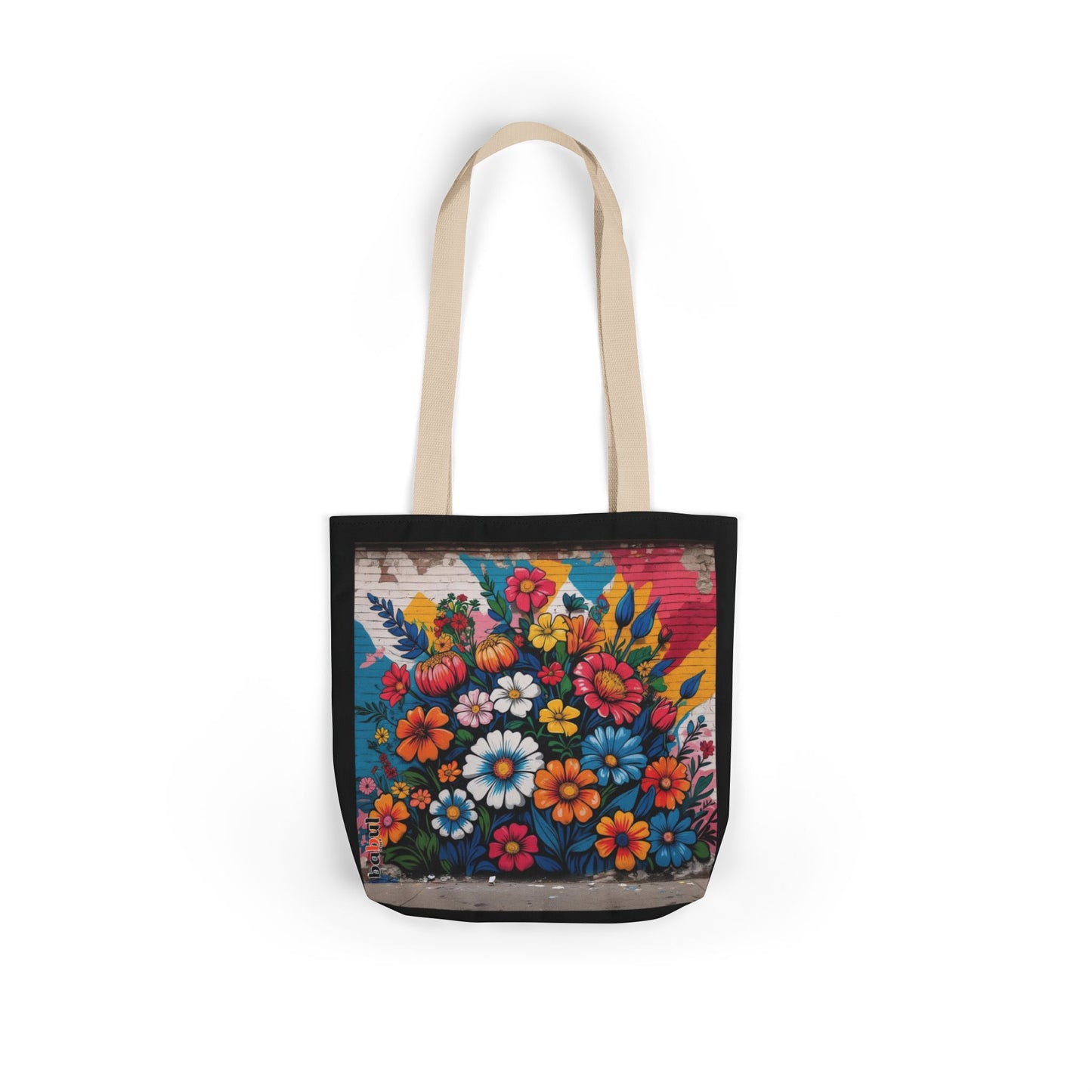 Artistic Surge - Eco-Friendly Canvas Tote Bag - FLOWERS