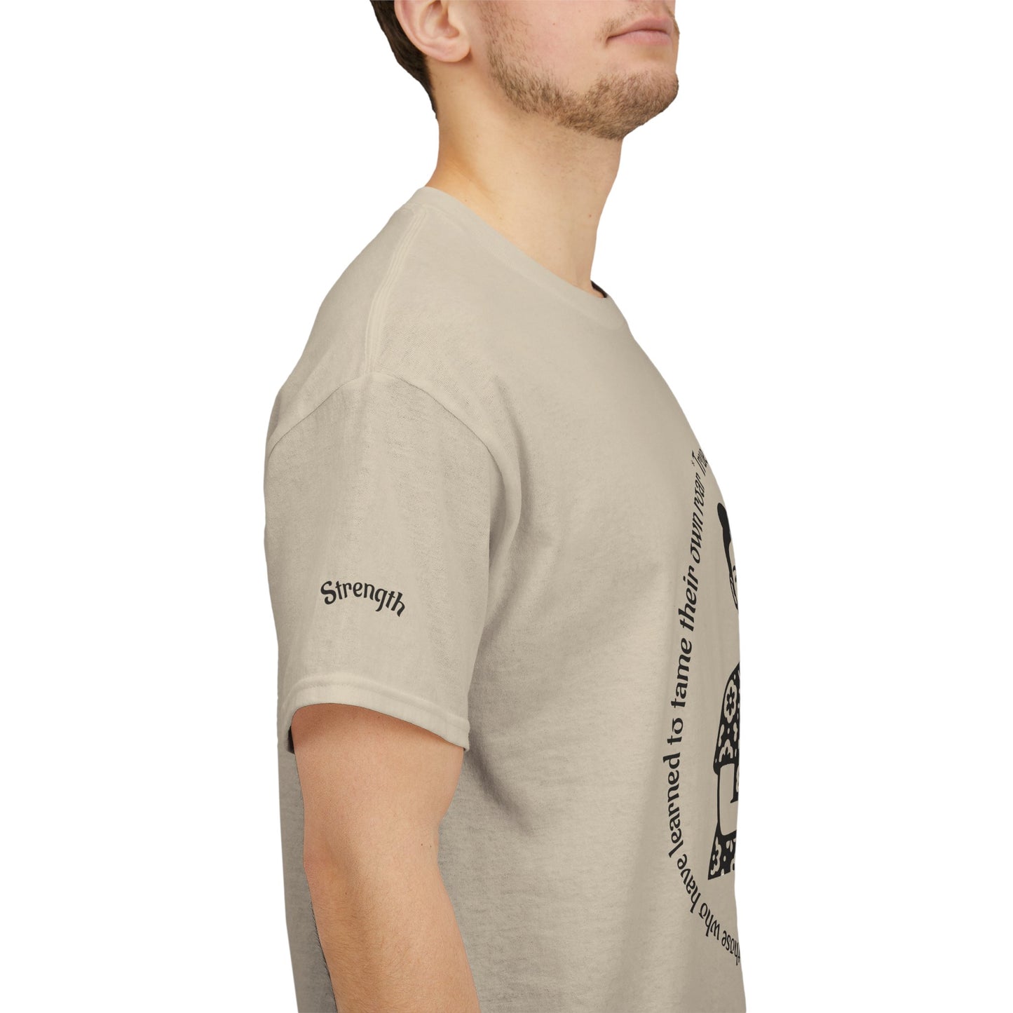 Strength - ArcanaPop T-Shirt – Where Tarot Magic Meets Pop Art