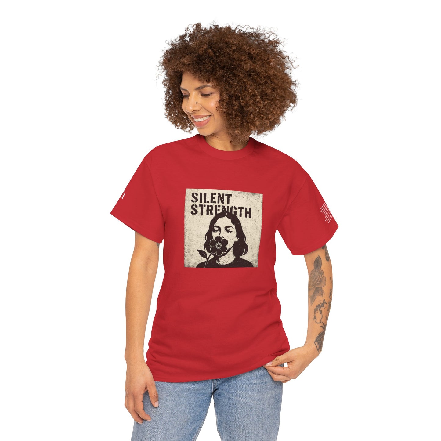 Rebel Graphic Tee - Unisex Heavy Cotton T-Shirt for the Wild at Heart. Rebel Tees, Born to Be Worn