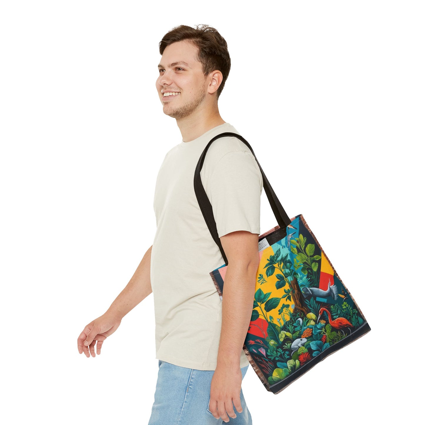 Artistic Surge - Eco-Friendly Canvas Tote Bag - NATURE