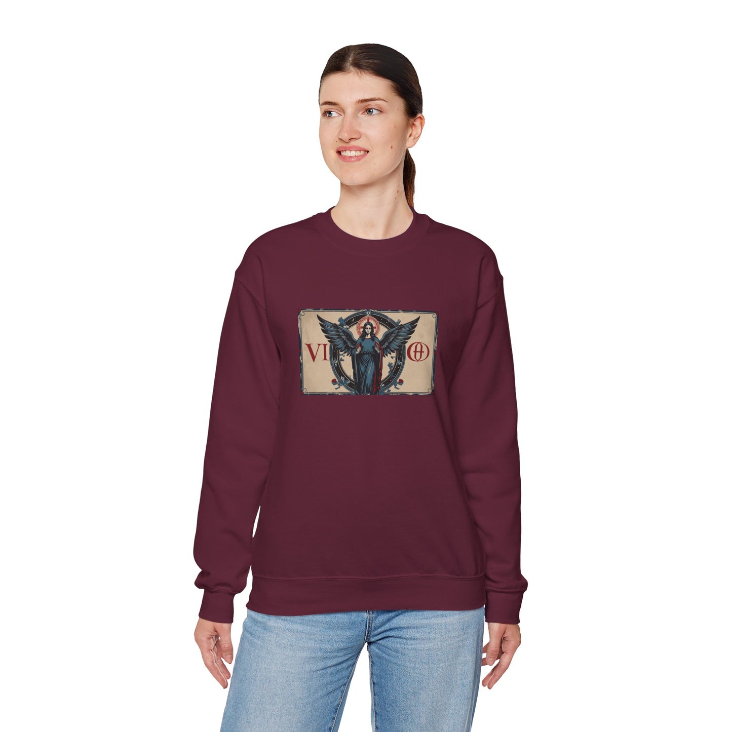 Virgo - Gothic Zodiac Blue Sweatshirt
