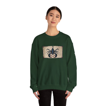 Scorpio - Gothic Zodiac Blue Sweatshirt