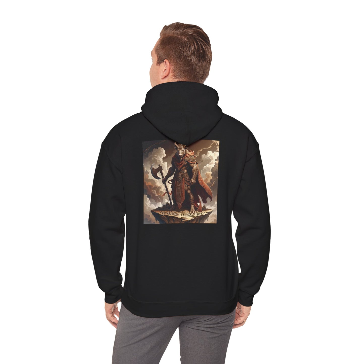 Dark Myths Sweatshirt – Greek Deities, Gothic Fantasy - Minotaur