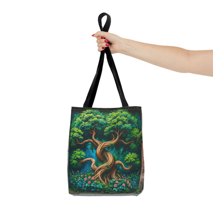 Artistic Surge - Eco-Friendly Canvas Tote Bag - TREE