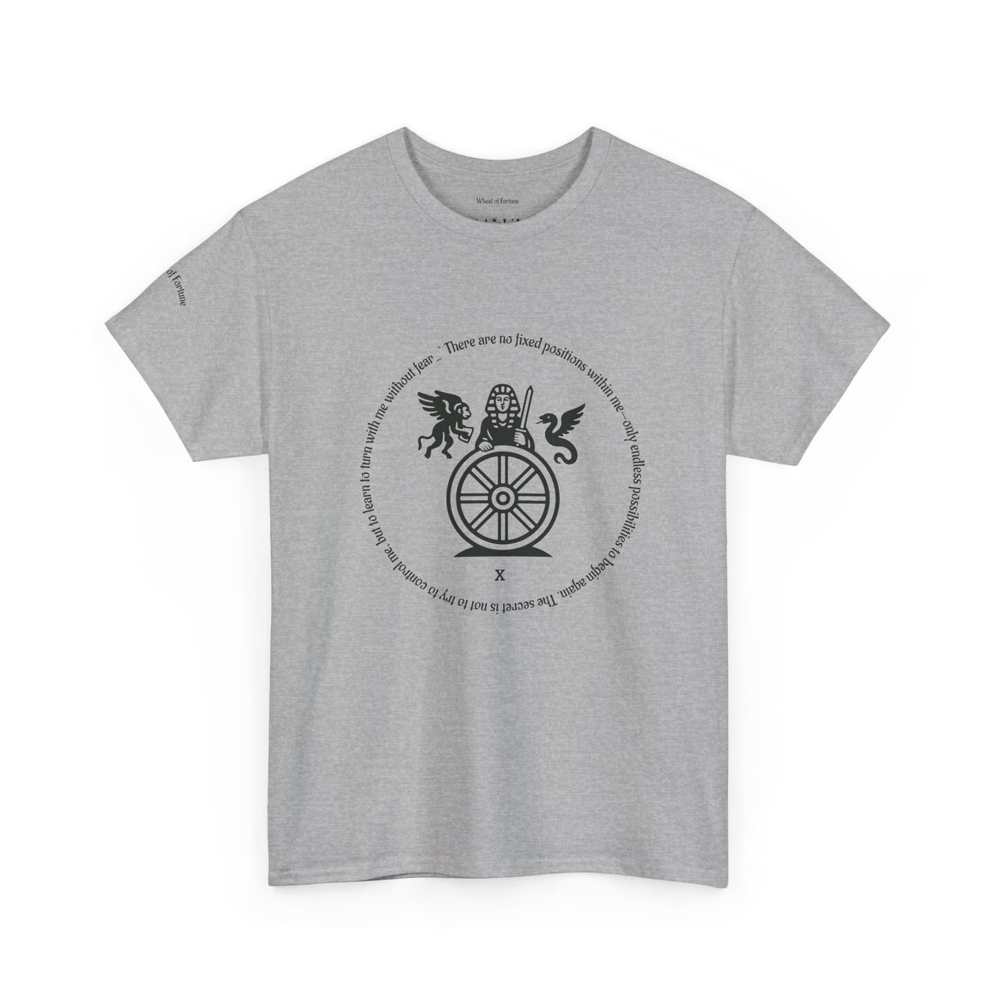 Wheel of Fortune - ArcanaPop T-Shirt – Where Tarot Magic Meets Pop Art
