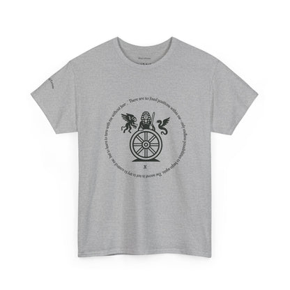 Wheel of Fortune - ArcanaPop T-Shirt – Where Tarot Magic Meets Pop Art