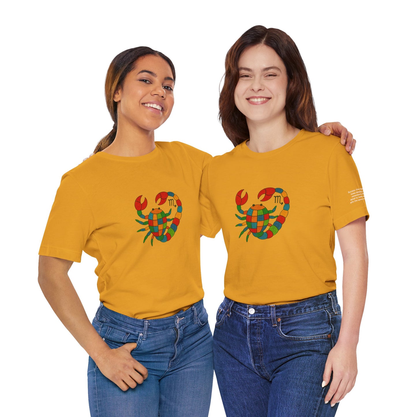 SCORPIO - T-shirt, The Zodiac Signs According to Saint Phalle
