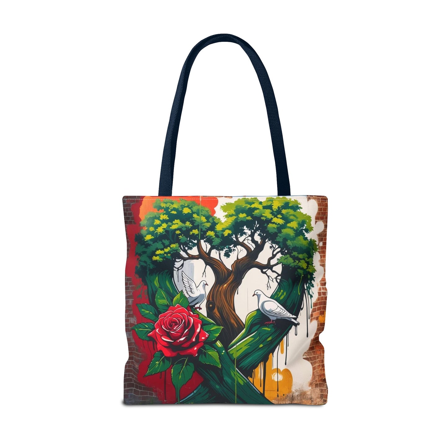 Artistic Surge - Eco-Friendly Canvas Tote Bag - ROSE