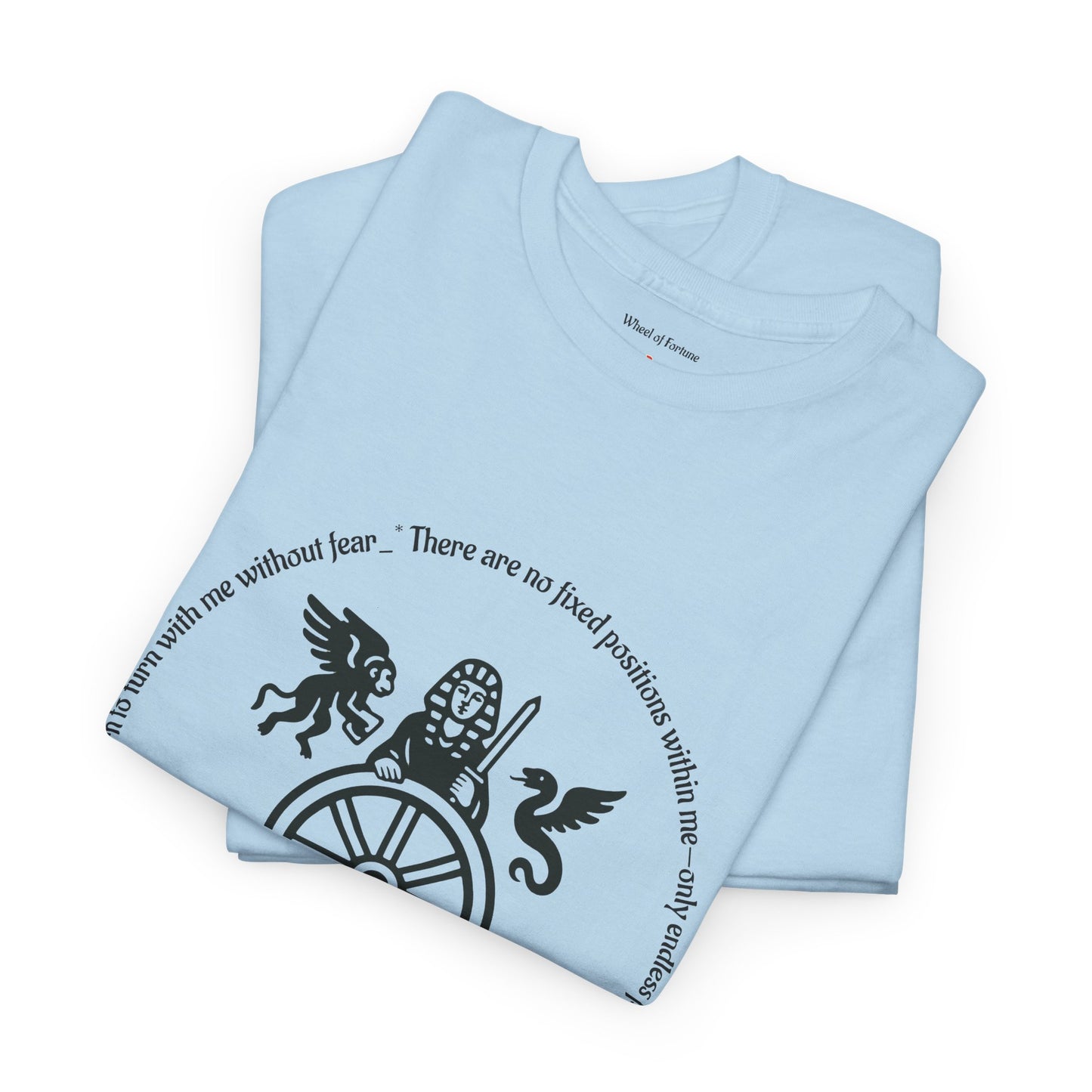 Wheel of Fortune - ArcanaPop T-Shirt – Where Tarot Magic Meets Pop Art