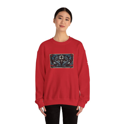 Pisces - Gothic Zodiac Blue Sweatshirt