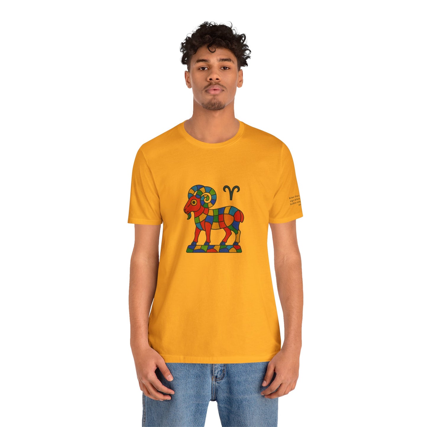 ARIES - T-shirt, The Zodiac in Colors
