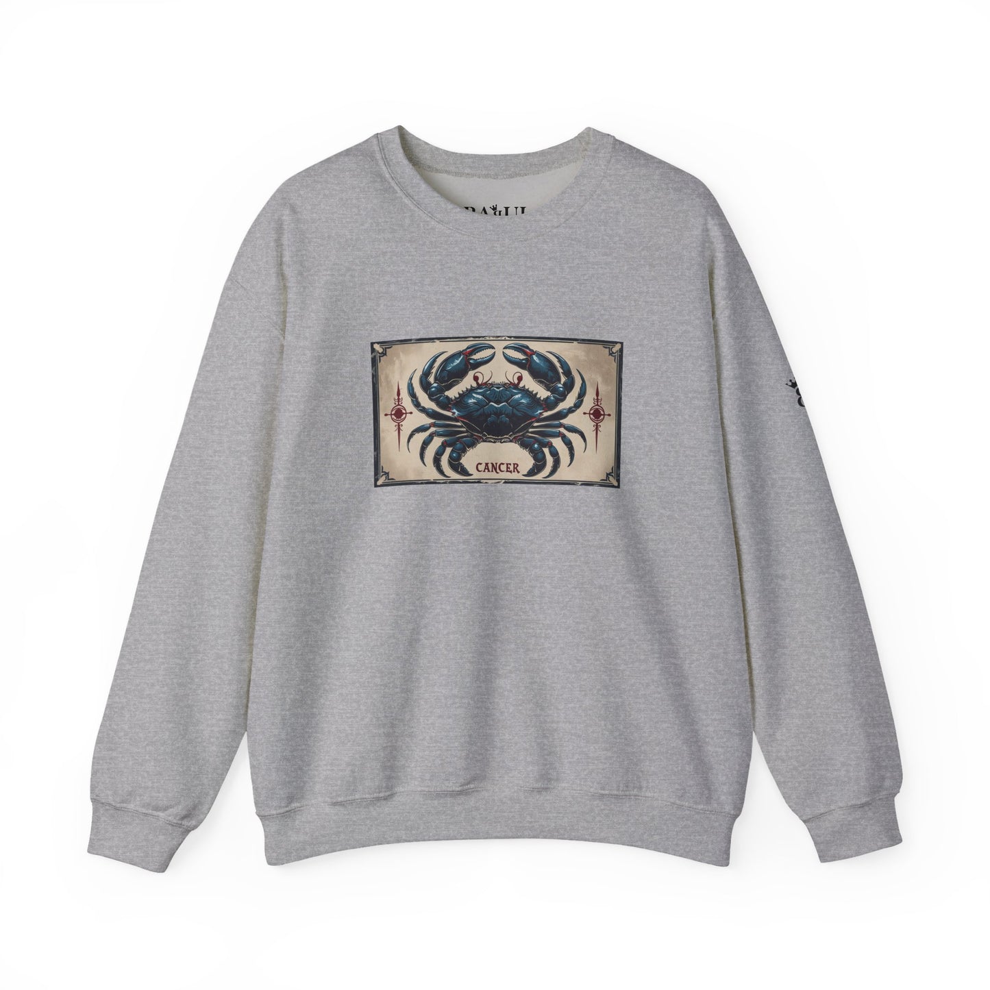 Cancer - Gothic Zodiac Blue Sweatshirt