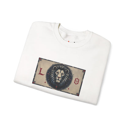 Leo - Gothic Zodiac Blue Sweatshirt