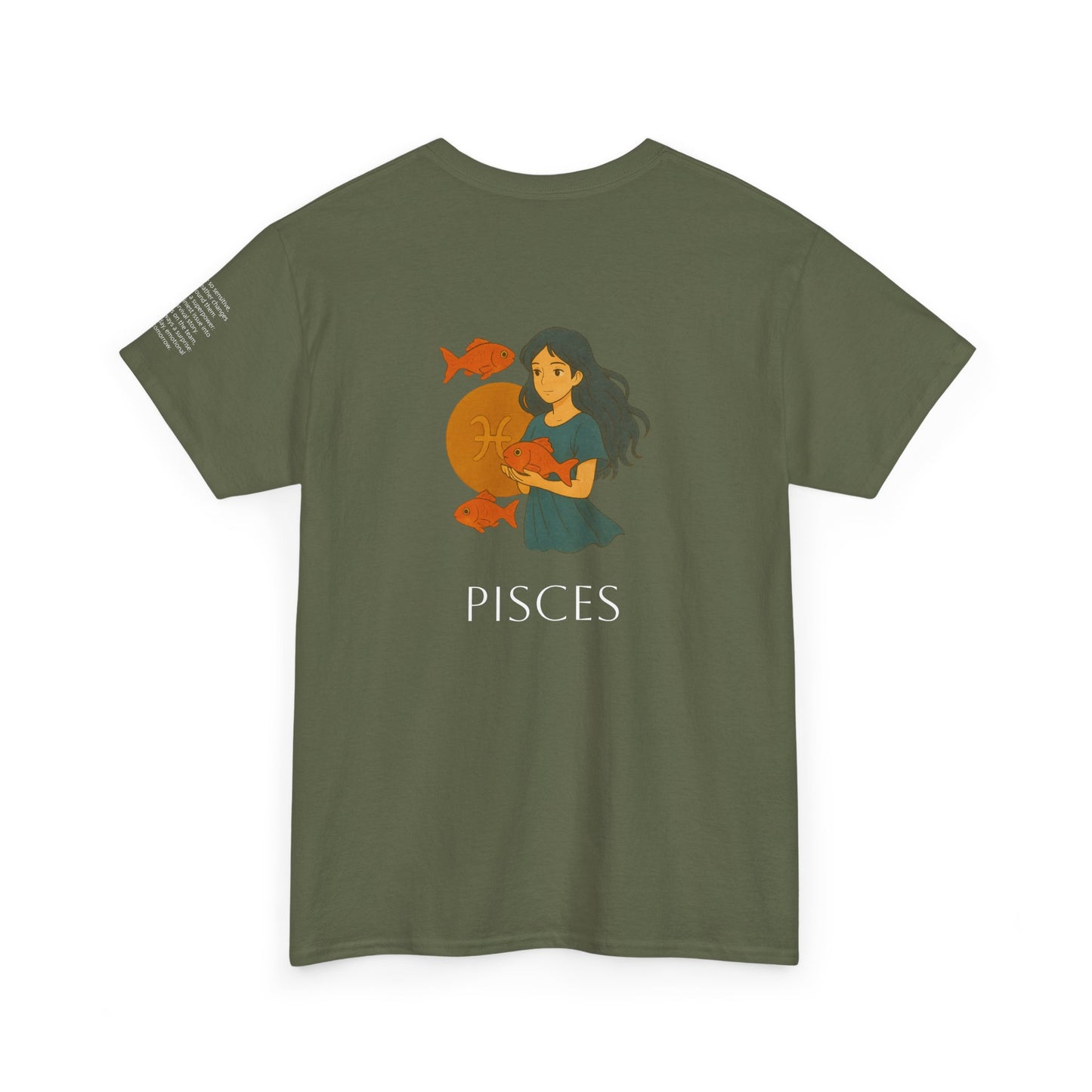 PISCES - Dreamy Zodiac T-Shirts – The Magic of the Stars in Ghibli Style