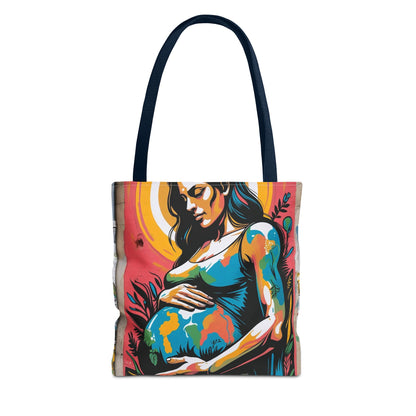 Artistic Surge - Eco-Friendly Canvas Tote Bag - MATERNITY
