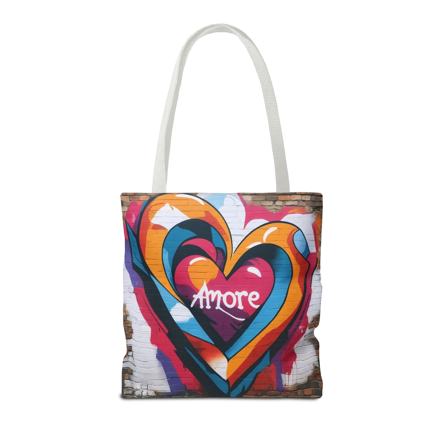 Artistic Surge - Eco-Friendly Canvas Tote Bag - HEART
