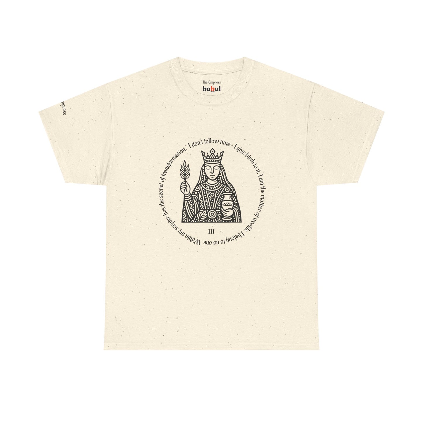 The Empress - ArcanaPop T-Shirt – Where Tarot Magic Meets Pop Art