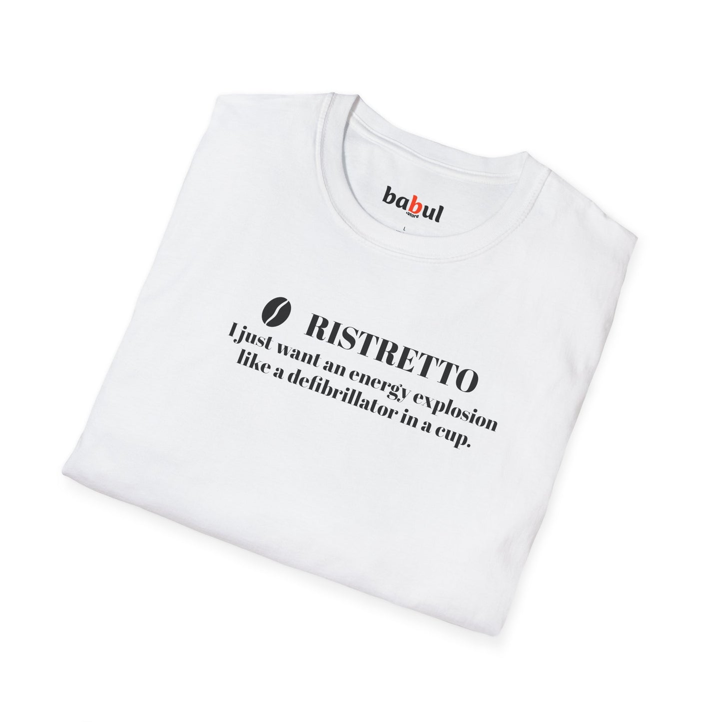 CoffeeTherapy T-Shirt – Irony Is the Best Cure (Right After Coffee)