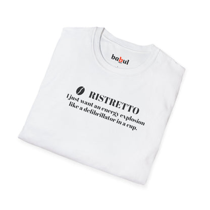 CoffeeTherapy T-Shirt – Irony Is the Best Cure (Right After Coffee)