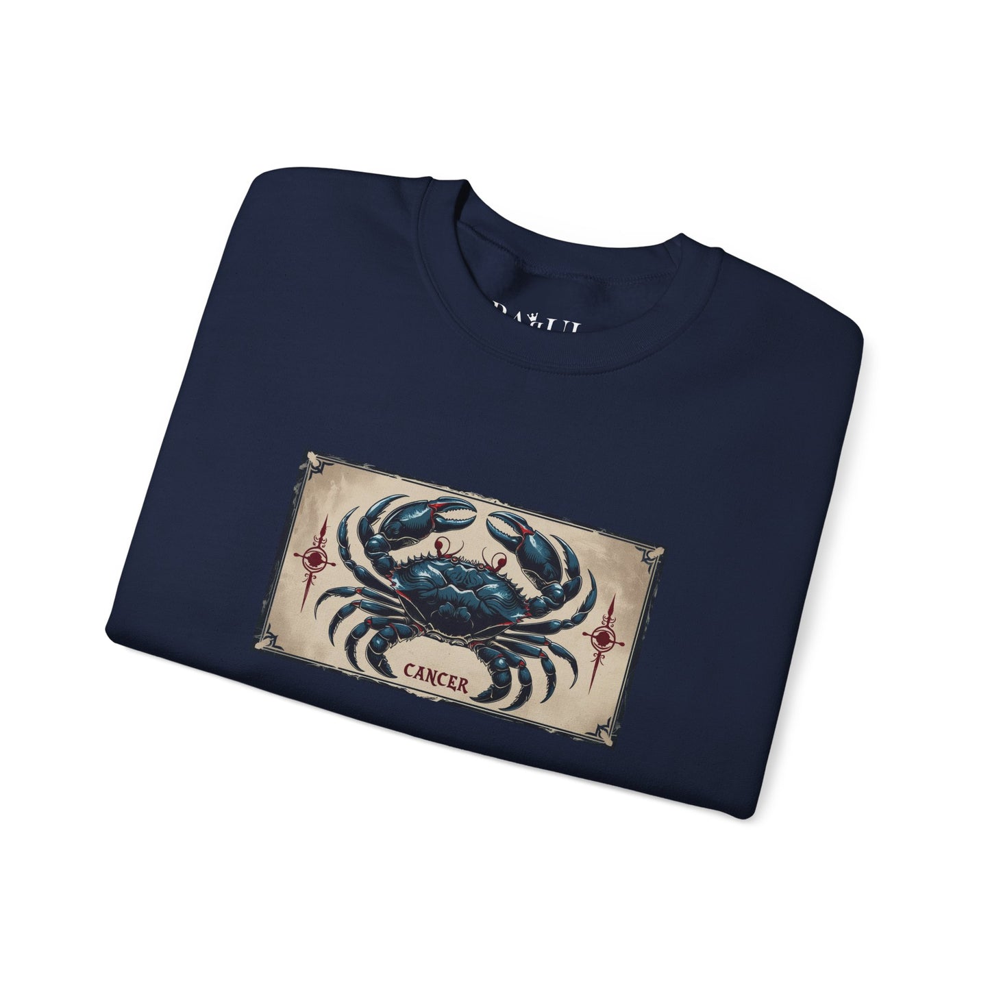 Cancer - Gothic Zodiac Blue Sweatshirt