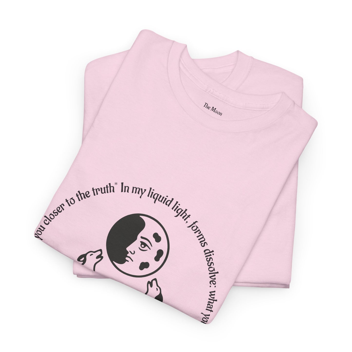 The Moon - ArcanaPop T-Shirt – Where Tarot Magic Meets Pop Art