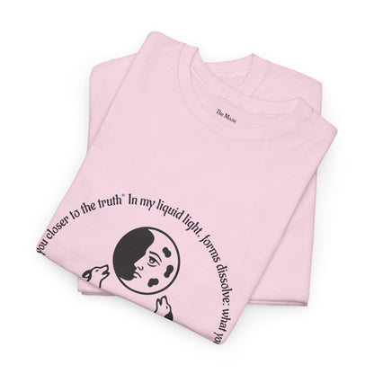 The Moon - ArcanaPop T-Shirt – Where Tarot Magic Meets Pop Art