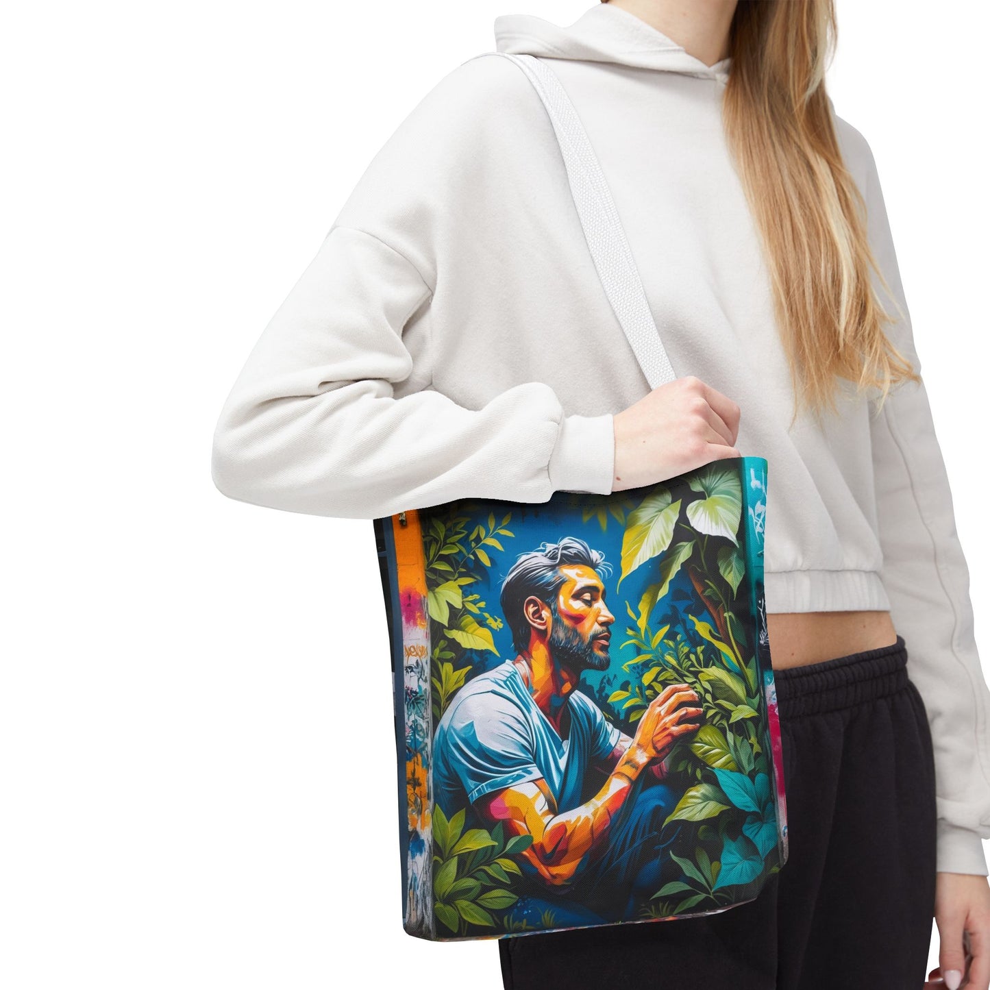 Artistic Surge - Eco-Friendly Canvas Tote Bag - LOVE FOR NATURE